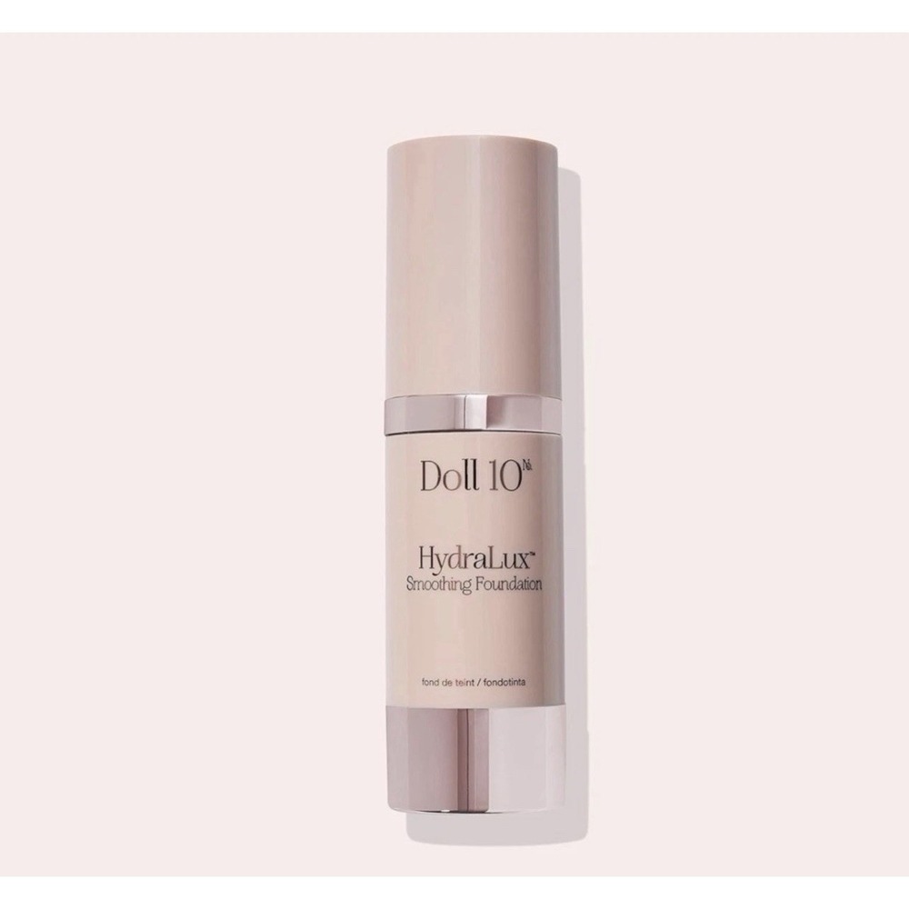 Doll 10 HydraLux Smoothing Foundation Sulfate Free Cruelty In Tan Color NEW